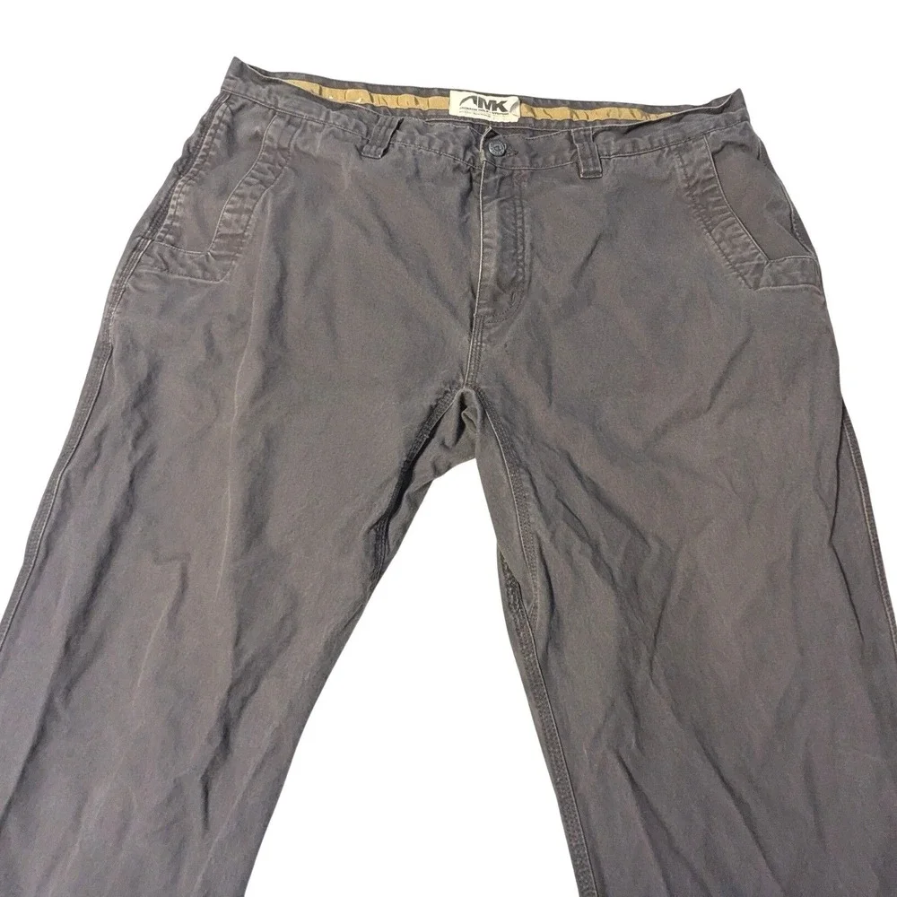 Mountain Khakis MK Mens 44x32 Gray Cotton Canvas‎ Pants Rugged Outdoor